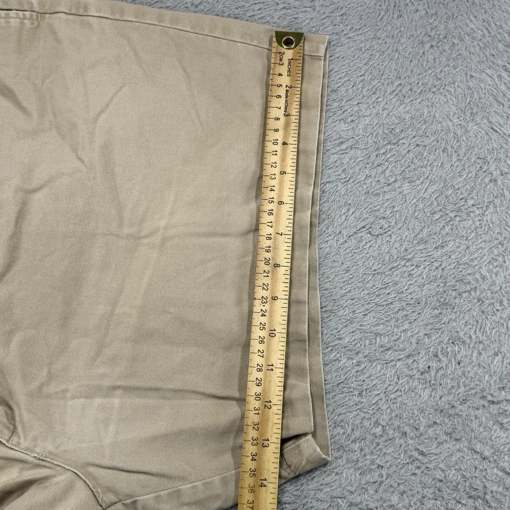 Vintage 90s Polo Chino Ralph Lauren Pleated Shorts Made‎ in USA Mens Size 42